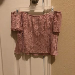 Off the shoulder top